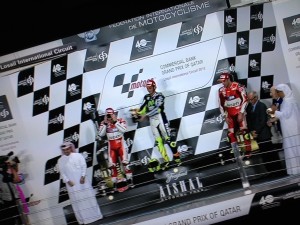 podio qatar motogp