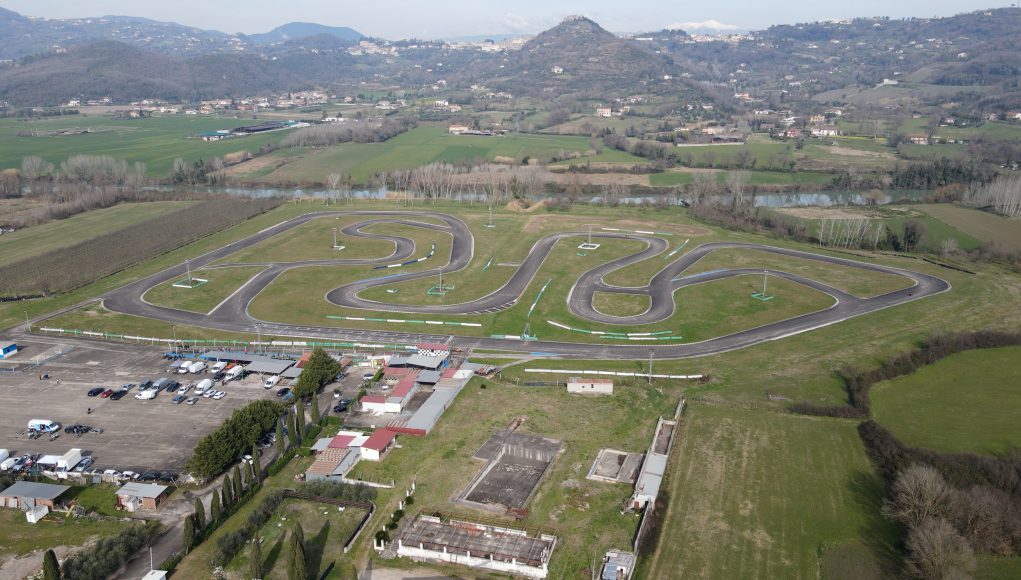 Circuito Internazionale del Volturno dall'alto